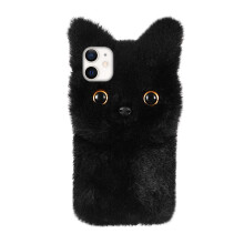 Plüsch Katzen Handyhülle Kompatibel Mit Iphone 12/12 Pro