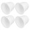 4 Stück 5 Zoll Heavy Duty Runde Möbel Bett Riser 9