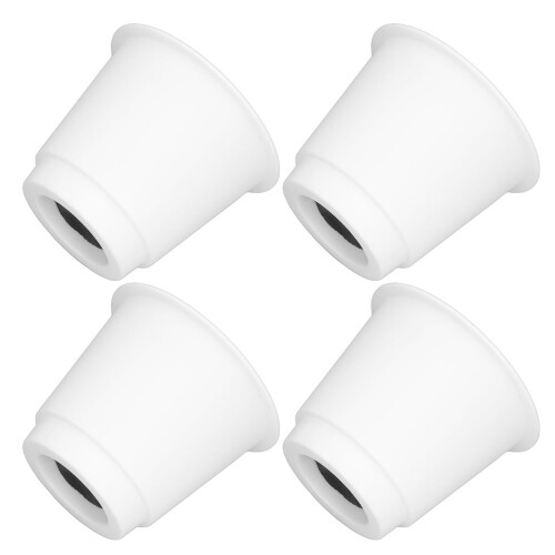 4 Stück 5 Zoll Heavy Duty Runde Möbel Bett Riser 1
