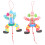 2 Clown Marionet Met Touw Speelgoed 1