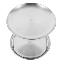 1 Set Meeresfrüchte-Tellerständer Zweistöckig Aus