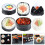 12Teile Mini Spielzeug Mit Sushi Simulation Und Essen 9