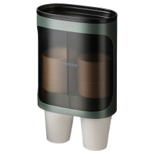 Elegant kopdispenser, sanitær flip caps, vandkølerkopholder med nem montering og justerbare kopstørrelser til problemfri integration i hjemmet og