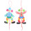 2 Clown Marionet Met Touw Speelgoed 6
