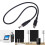 USB C Typ C auf DC 5,5 x 2,1 mm 3,5 x 1,35 mm PD-Triggerkabel-9V 2