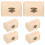 6 Stuks Onafgewerkte Koffer Multifunctionele Doos Diy 5