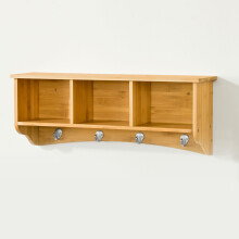 SoBuy Wall Mounted Coat Rack & Cabinet FRG48-N