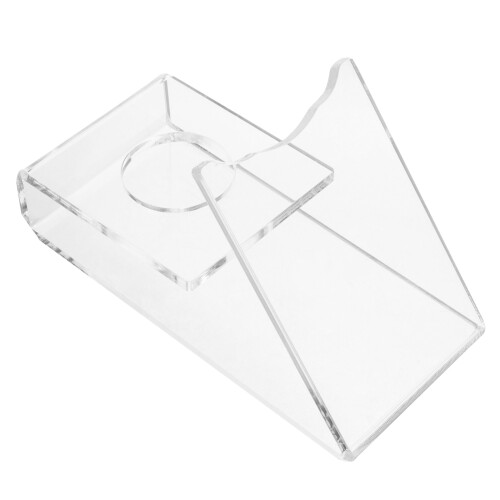 Table Tennis Paddle Holder Pong Bat Stand Transparant Display