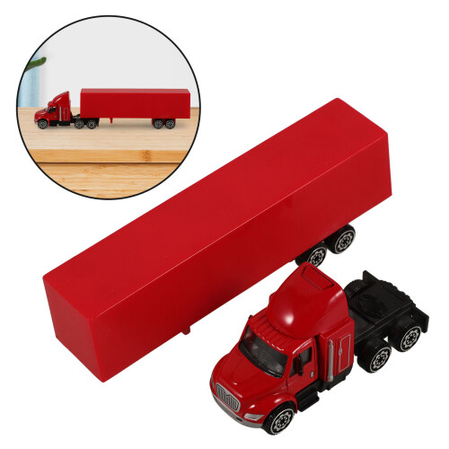 Kleiner Container Lkw Modell Desktop Legierung Mini 2