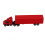 Kleiner Container Lkw Modell Desktop Legierung Mini 6