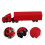 Kleiner Container Lkw Modell Desktop Legierung Mini 10