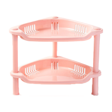 Plastic Basket Organizer, Drain Design Ensures Proper Water Drainage, Easy Assembly Without Tools, Ideal For Organizing Bathroom And Kitchen Essential