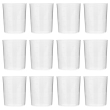 40Stk 100Ml Einteilige Messbecher Flüssigkeitsmessbecher Set Für Labor