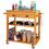 SoBuy Carrello in bambù 80x50x90cm 1