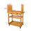 SoBuy Carrello in bambù 80x50x90cm 5