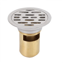 Grille d'évacuation de cuisine en acier inoxydable anti-obstruction, matériau durable et polyvalent, installation facile et conception