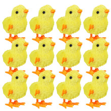 12 Stuks Opwindende Springende Kuikens Speelgoed Voor Kinderen