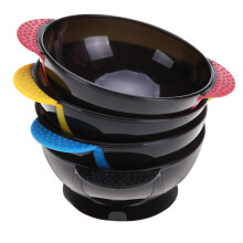 4Stk Saugnapfschalen Farbmischschalen Salonbehälter