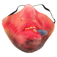 Funny Halbgesichtsmasken Aus Latex Für Halloween Karneval Party