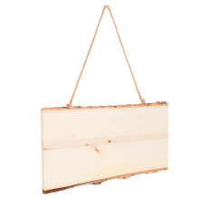 Unfertige Holztafel Unbearbeitetes Holzbrett Leerplakette