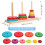 1 Set Kinder Van Hanoi Stapelspeelgoed Educatief 2