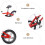 1 Set Mini Mountainbike Legering Speelgoed Kinderen 8