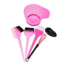 6Stk. Haarfärbekits Set Für Zuhause Salon (Rosé)