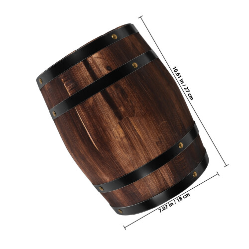Wein Holz Aufbewahrungs Eimer Einrichtung 1