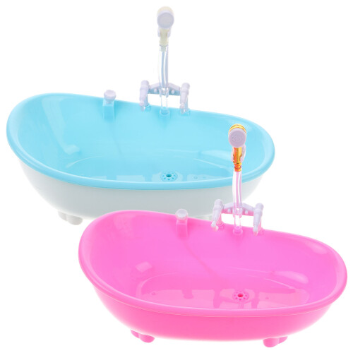 2 Stuks Mini Badkuip Cup Set Elektrische Plastic Drinkbeker