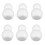 15 Stuks Kerstmis Sneeuwman Foam Craft Wit Polystyreen 9,5 Cm 1