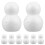 15 Stuks Kerstmis Sneeuwman Foam Craft Wit Polystyreen 9,5 Cm 10