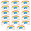 100Stk Multifunktions Radiergummis Mini Regenbogen 1