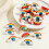 100Stk Multifunktions Radiergummis Mini Regenbogen 6