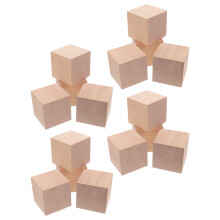 30Teile Bauklötze Holz Steckbausteine Für Kinder