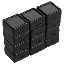 12St Gemstone Display Box Mit Durchsichtigem Deckel Für Schmuck Münzen