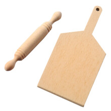 1 Set Mini Nudelholz Mini Schneidebrett Kinder Mini
