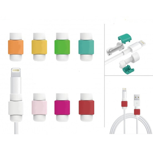 4Stück -Ladekabel USB-Schutz Für Iphone5 5S 6 6S