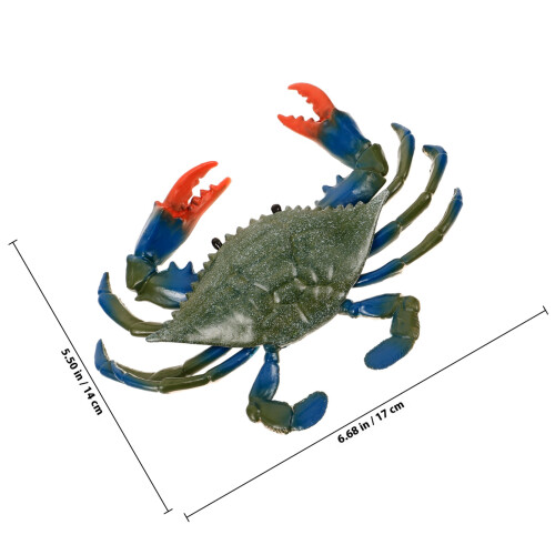 Hohe Simulation Krebs Tiermodell Blau Für Kinder 1
