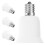 4Stck Lampensockel Adapter E17 Zu E26/E27 Glühbirnen 4