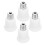 4Stck Lampensockel Adapter E17 Zu E26/E27 Glühbirnen 10