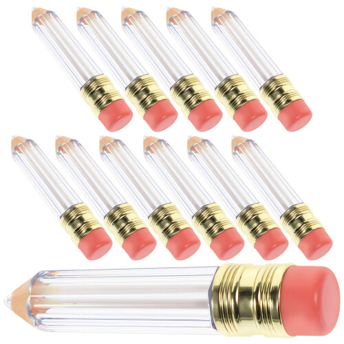12Stk Stiftförmige Lipgloss- , Mini Nachfüllbare 2