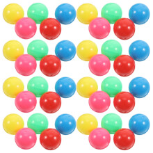 50Stk Kunststoff Kugeln 2Cm Für Sinneswahrnehmung Und Zählen