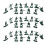 100 Mini Soldaten Figürchen Für Szene Und 1