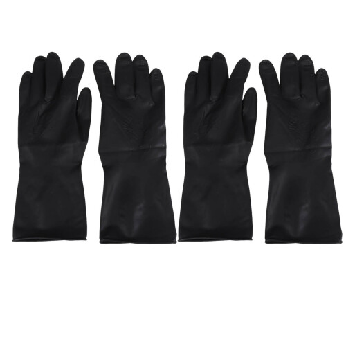 2 Paar Haarefärbehandschuhe Friseur Handschutz