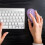 Wireless Computer Mouse Laptop Kleine Funkmaus Mit USB-Empfänger 9