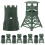 10 Set Mini Militär-Props Simulationmodelle Für Desktop Fotoprop 2