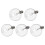 5St E12 Duftwachs Diffusor Lampe 25 W Dimmbar Klarglas 6