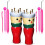 1 Set Strickpuppe Mit Holzrahmen Und Für Strickschmuck Diy 1