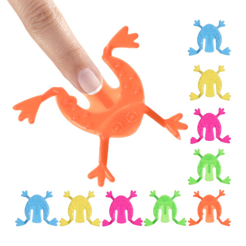 100 Mini Springende Finger Für Kinder Bunt Geburtstagsgeschenke 1