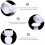 2 Stuks Mini Meubels Grappige Mini Badkamer Accessoires Wit 10